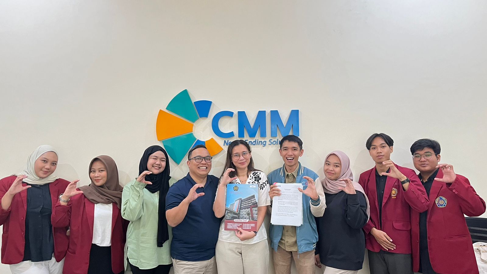 University of Muhammadiyah Malang Students Intern at CMM Translation Batch 2: Productive Collaboration for Career Development